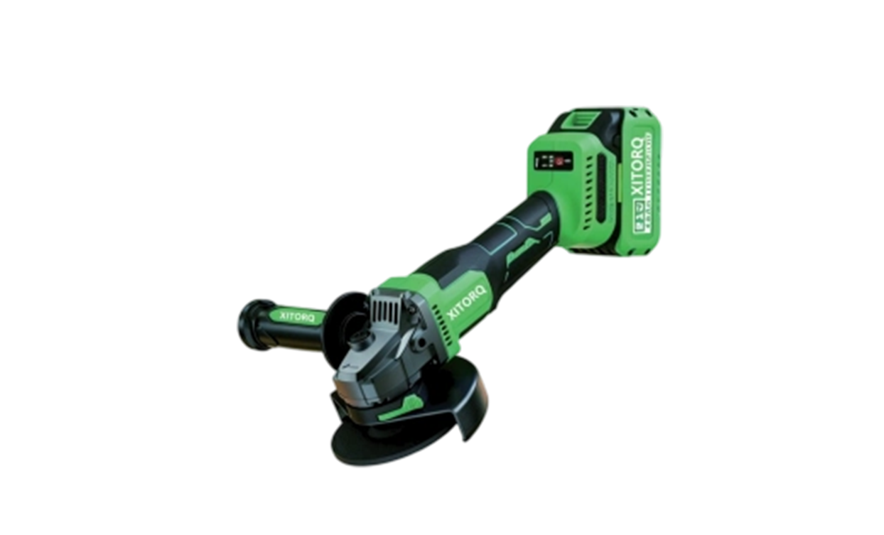 Smerigliatrice angolare senza spazzole ad alto magnetismo con ioni di litio XJ.918 21 V (per impieghi gravosi) — Disco da 125 mm, profondità di taglio 30 mm