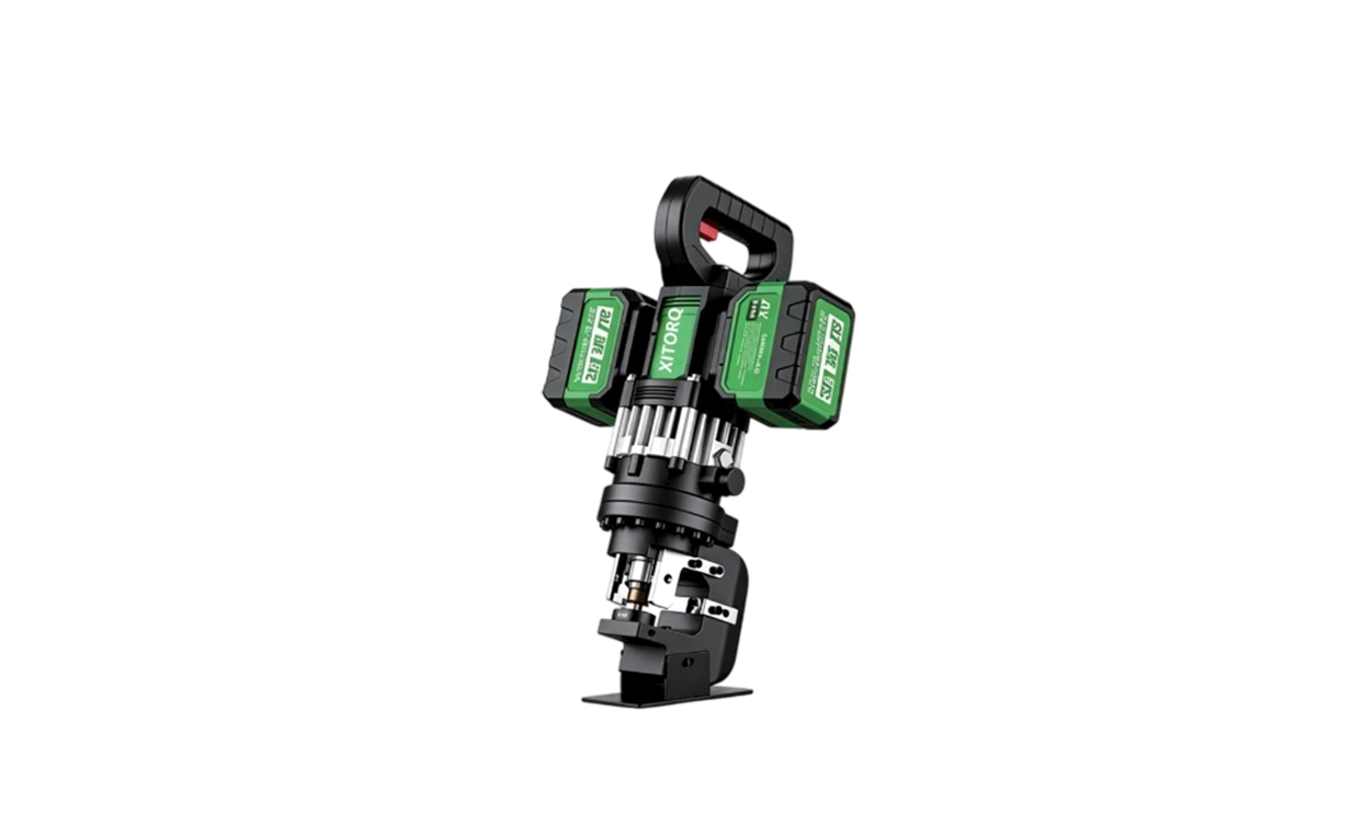 Perforatore agli ioni di litio da 21 V (acciaio a canale esteso) — Forza 80 kN, intervallo di punzonatura φ6-φ20 mm